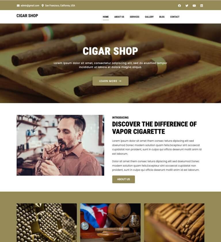 Cigar Shop