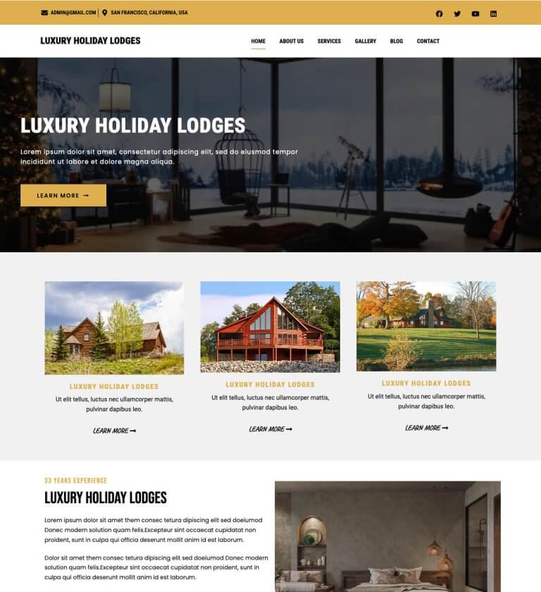 luxury holiday lodges