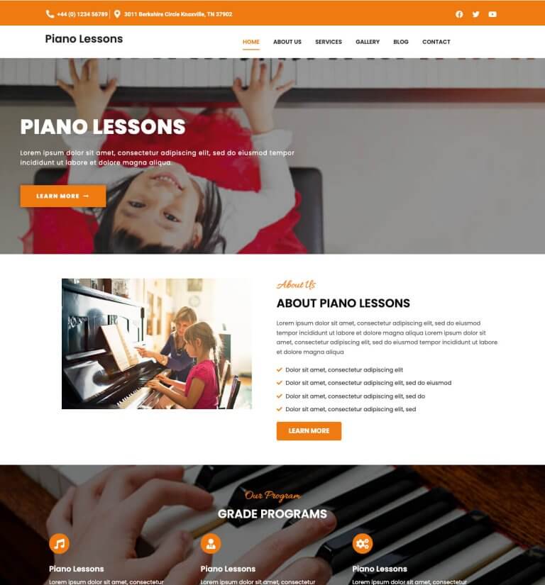 Piano Lessons